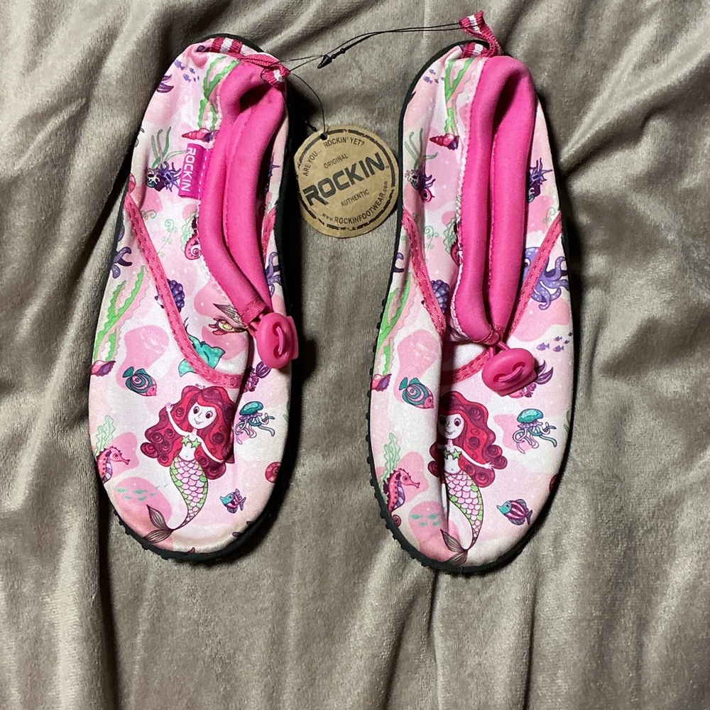 Kids Pink Mermaid Shoes